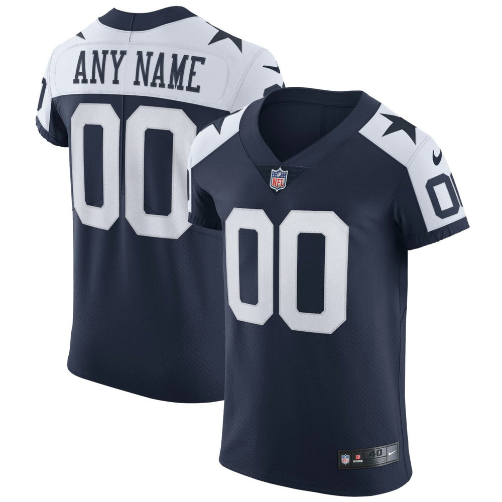 NFL Dallas Cowboys Alternate Vapor Elite Custom Jersey