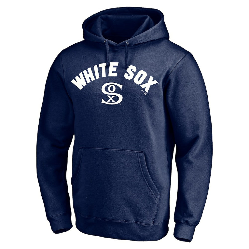 Chicago White Sox Cooperstown Winning Streak Alternate Personalized Name & Number Pullover Hoodie - Navy