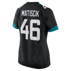 NFL Jacksonville Jaguars Ross Matiscik  Women's Game Jersey
