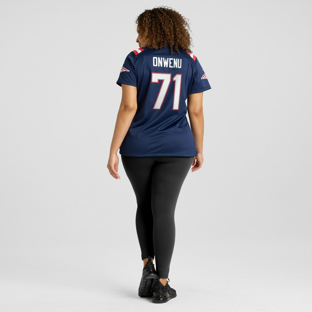 NFL New England Patriots Mike Onwenu  Women's Game Jersey