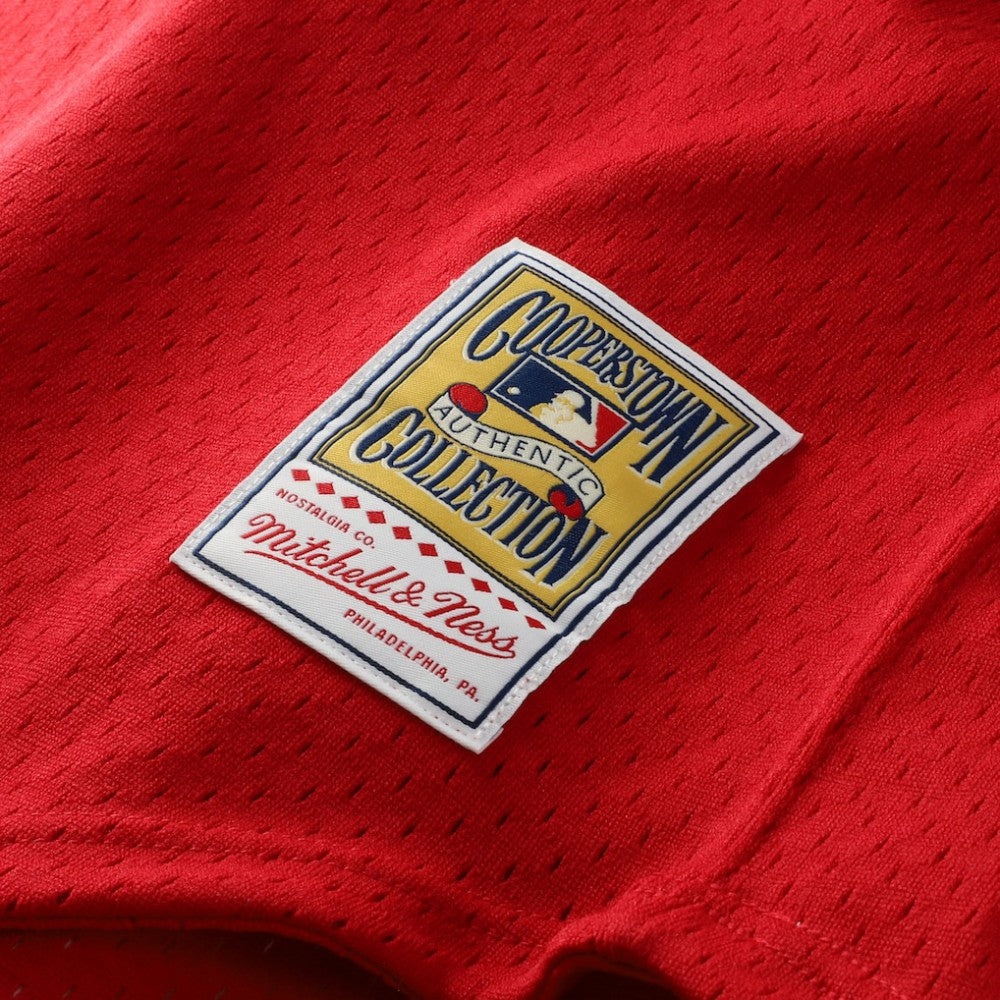 Pete Rose Cincinnati Reds Authentic Batting Practice Jersey - Red | Mitchell & Ness