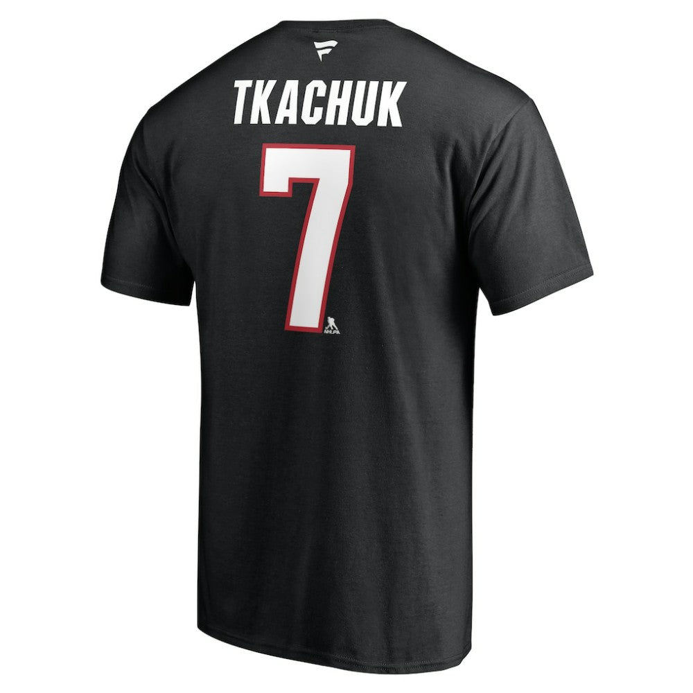 Brady Tkachuk Ottawa Senators Fanatics Authentic Stack Name & Number T-Shirt