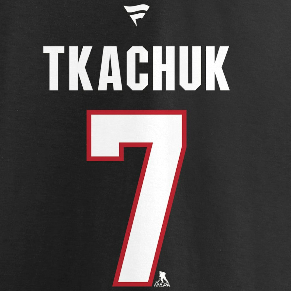 Brady Tkachuk Ottawa Senators Fanatics Authentic Stack Name & Number T-Shirt