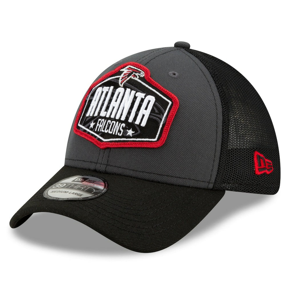 NFL Atlanta Falcons 2021 NFL Draft Trucker 39THIRTY Flex Hat