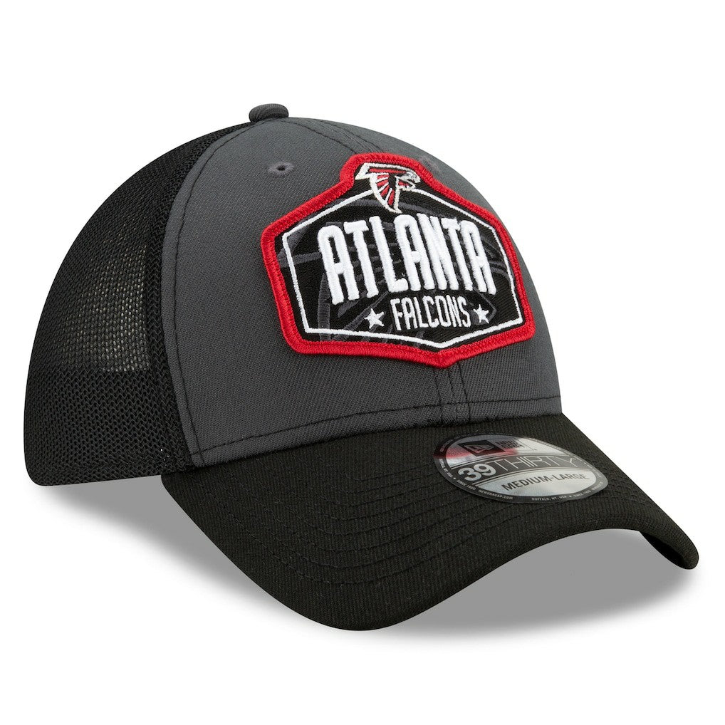 NFL Atlanta Falcons 2021 NFL Draft Trucker 39THIRTY Flex Hat