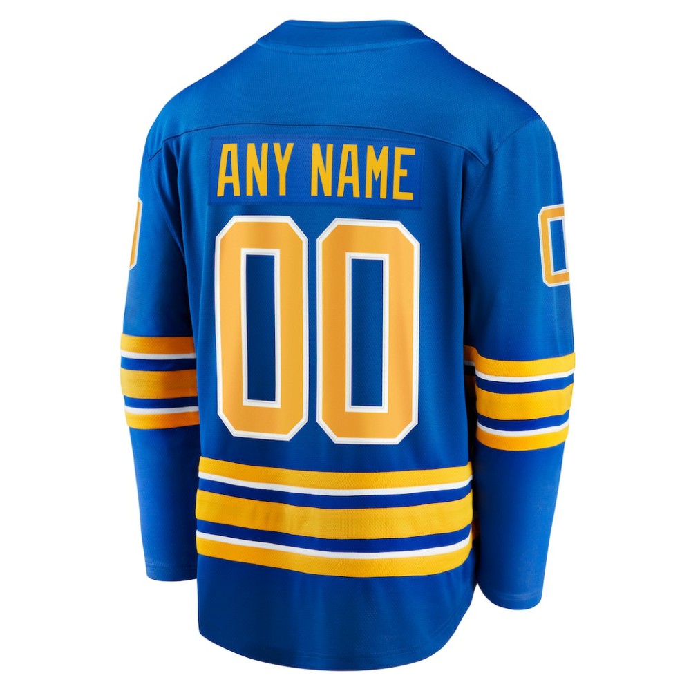 Buffalo Sabres Fanatics Home Breakaway Custom Jersey