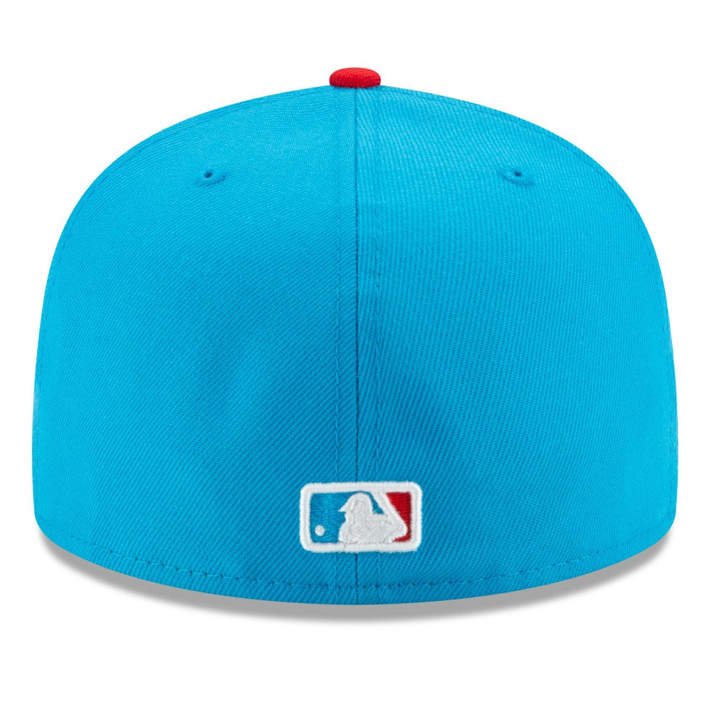 Miami Marlins 2021 City Connect 59FIFTY Fitted Hat - Blue/Red | New Era
