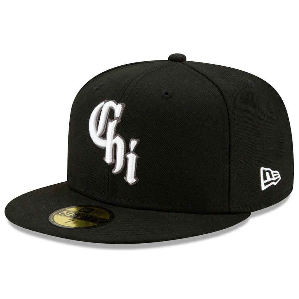 Chicago White Sox 2021 City Connect 59FIFTY Fitted Hat - Black | New Era