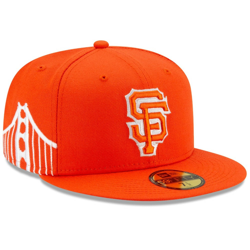 San Francisco Giants 2021 City Connect 59FIFTY Fitted Hat - Orange | New Era