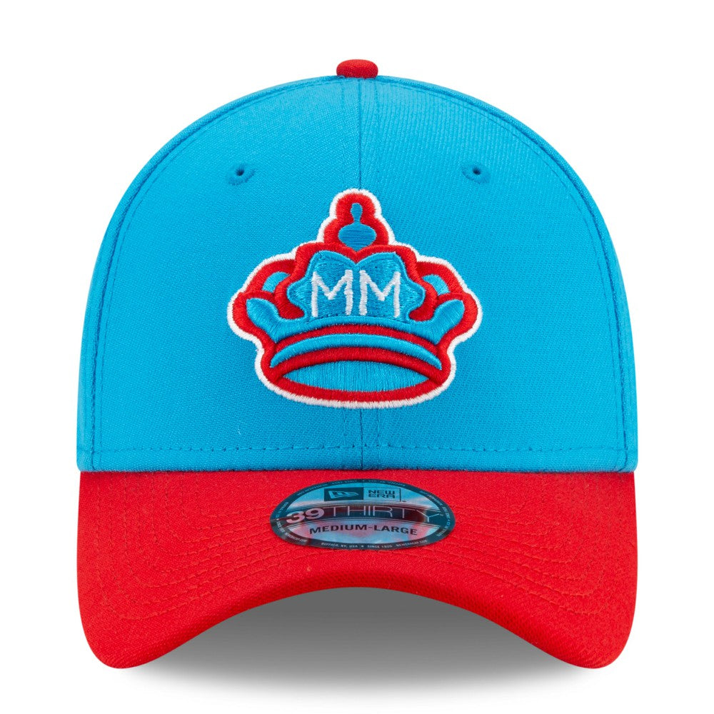Miami Marlins 2021 City Connect 39THIRTY Flex Hat - Blue/Red | New Era