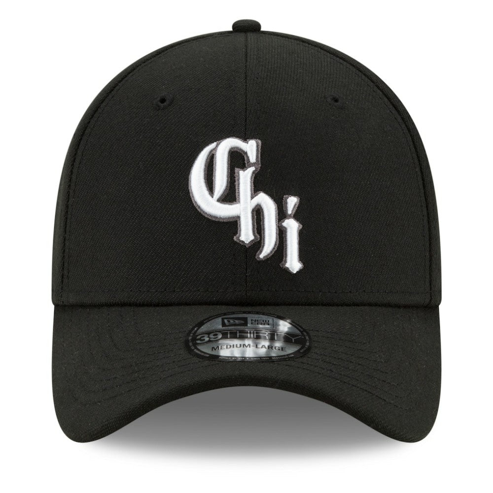 Chicago White Sox 2021 City Connect 39THIRTY Flex Hat - Black | New Era