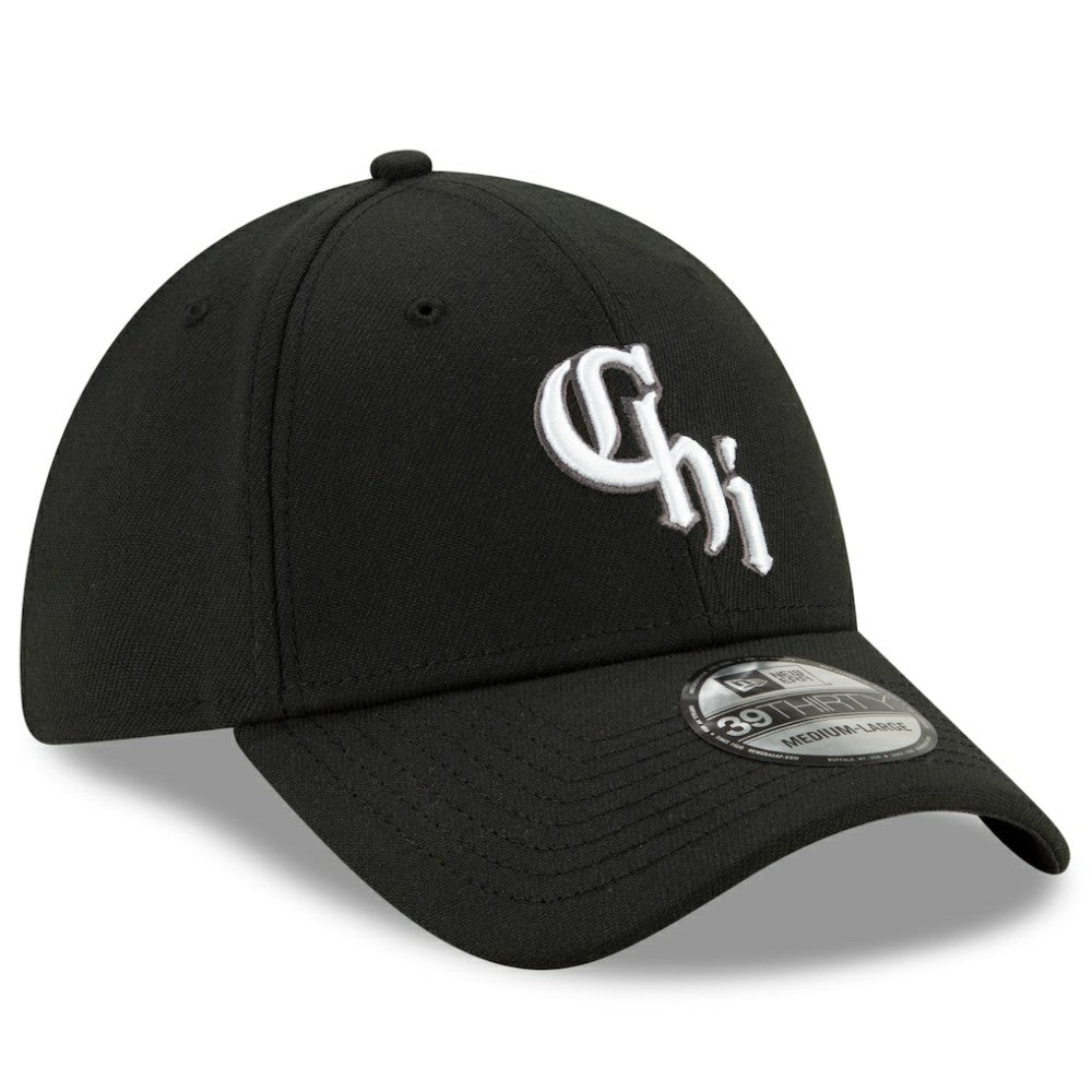 Chicago White Sox 2021 City Connect 39THIRTY Flex Hat - Black | New Era
