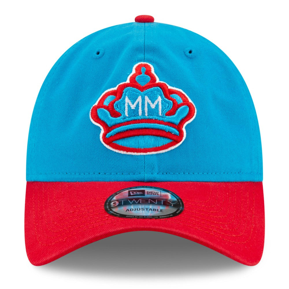 Miami Marlins 2021 City Connect 9TWENTY Adjustable Hat - Blue/Red | New Era