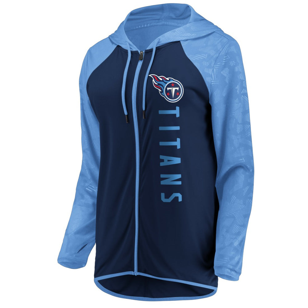 NFL Tennessee Titans Women's Forever Fan Full-Zip Hoodie
