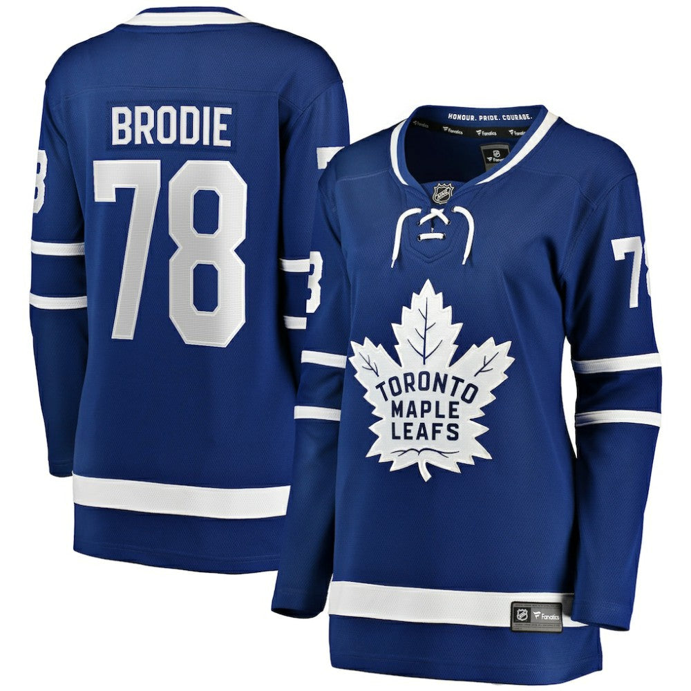 TJ Brodie Toronto Maple Leafs Fanatics Women's Breakaway Player Jersey