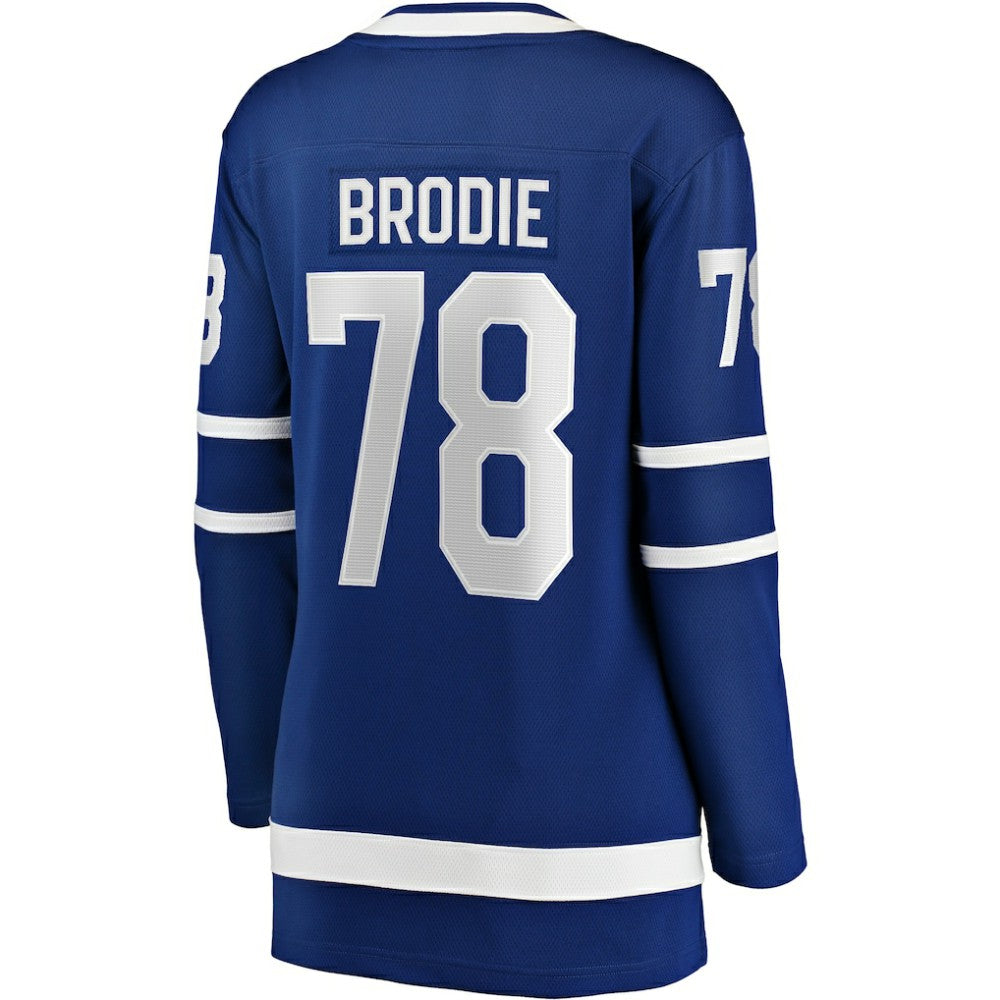TJ Brodie Toronto Maple Leafs Fanatics Women's Breakaway Player Jersey