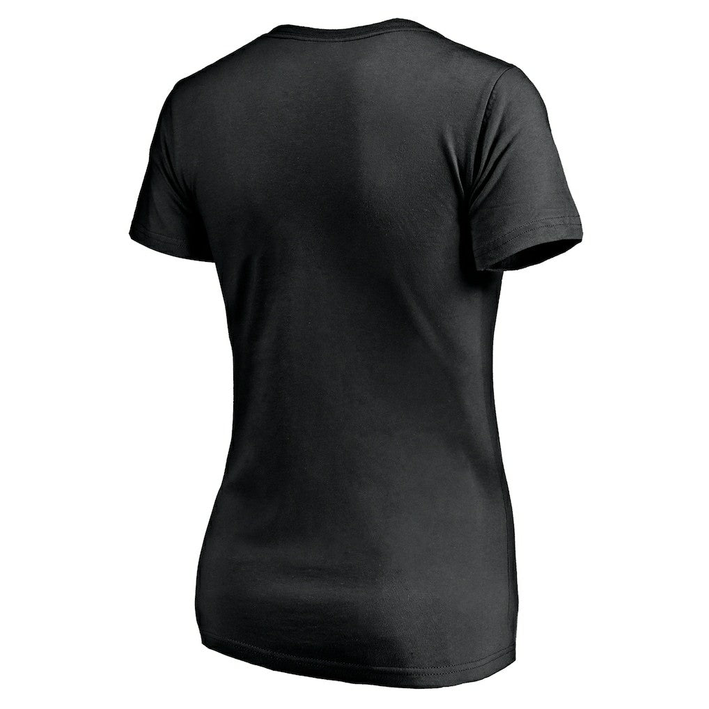 NFL Pittsburgh Steelers T.J. Watt  Women's Checkdown V-Neck T-Shirt