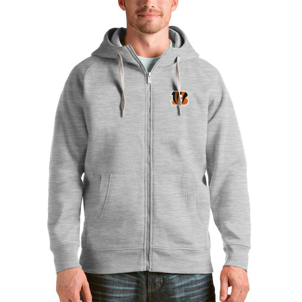 NFL Cincinnati Bengals Antigua Victory Full-Zip Hoodie
