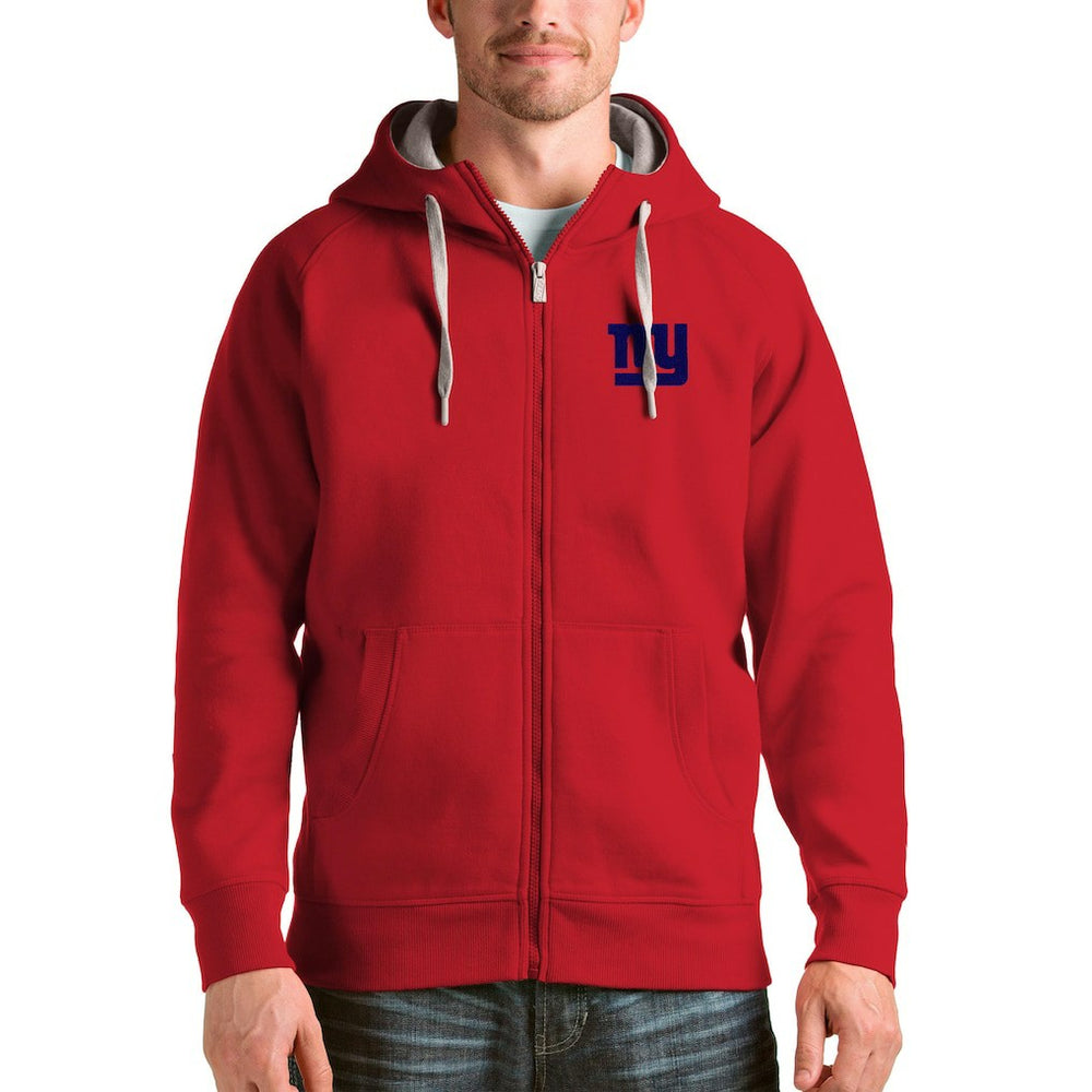 NFL New York Giants Antigua Victory Full-Zip Hoodie