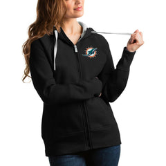NFL Miami Dolphins Antigua Women's Victory Full-Zip Hoodie