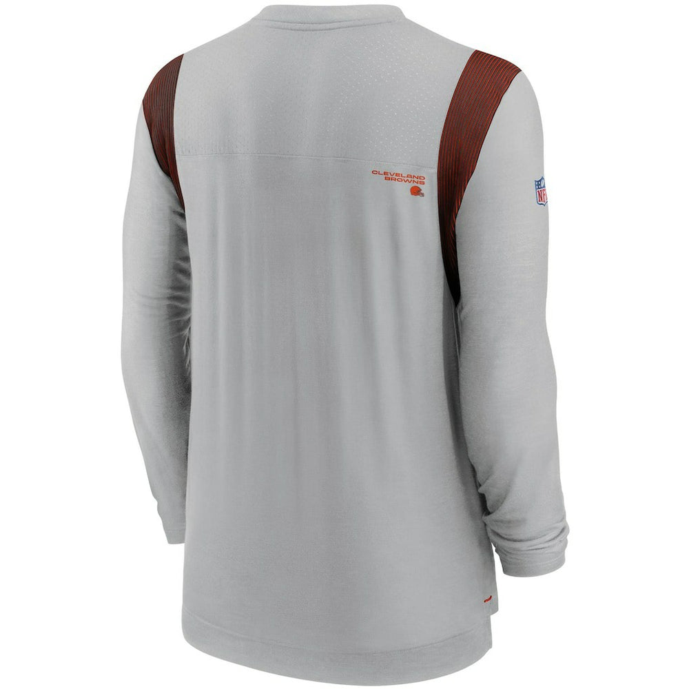 NFL Cleveland Browns Sideline Player UV Performance Long Sleeve T-Shirt