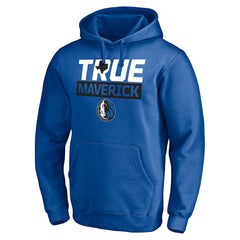Dallas Mavericks Post Up Hometown Collection Fitted Pullover Hoodie sale - Blue | Fanatics online