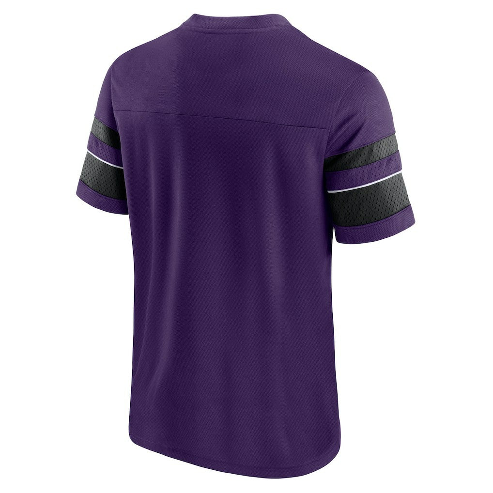 NFL Baltimore Ravens Textured Hashmark V-Neck T-Shirt