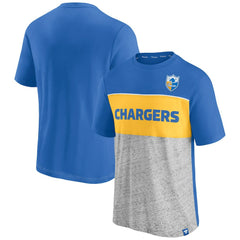 NFL Los Angeles Chargers Throwback Colorblock T-Shirt