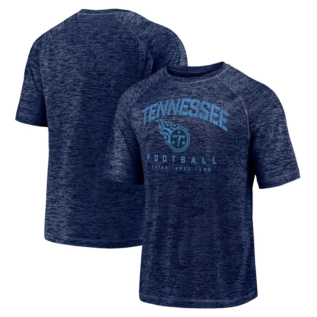 NFL Tennessee Titans Shade Battle Ready Raglan Space-Dye T-Shirt