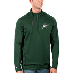Dallas Stars Antigua Generation Quarter-Zip Pullover Jacket