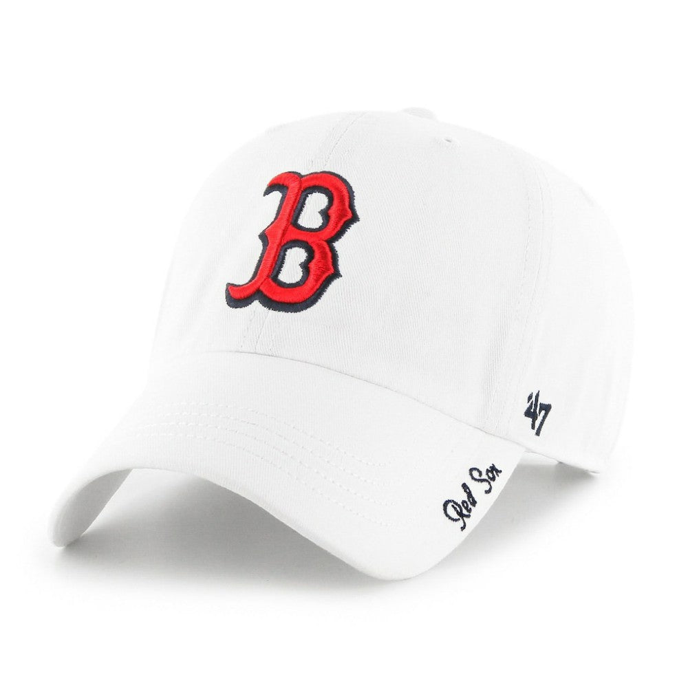 Boston Red Sox Women's Miata Clean Up Adjustable Hat - White | 47 brand