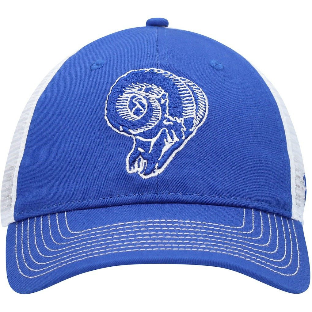 NFL Los Angeles Rams Fundamental Vintage Trucker Unstructured Adjustable Hat