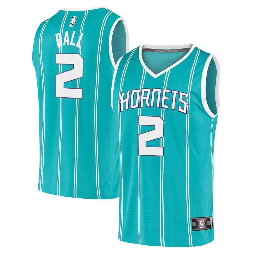 LaMelo Ball Charlotte Hornets Fast Break Replica Jersey Teal - Icon Edition | Fanatics outlet