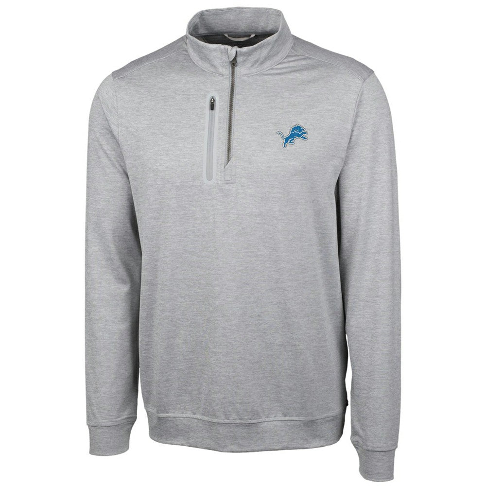 NFL Detroit Lions Cutter & Buck Stealth Quarter-Zip Jacket