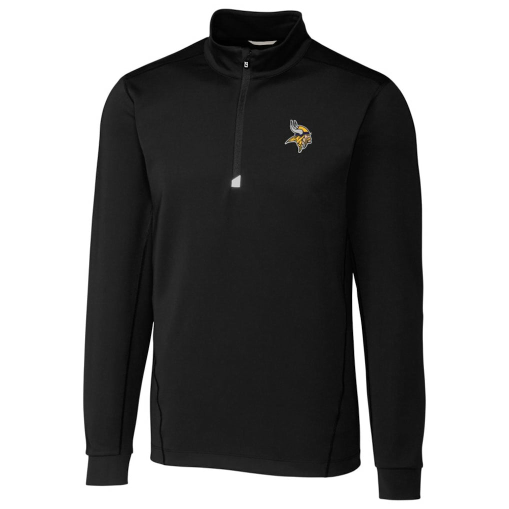 NFL Minnesota Vikings Cutter & Buck Traverse Quarter-Zip Pullover Jacket