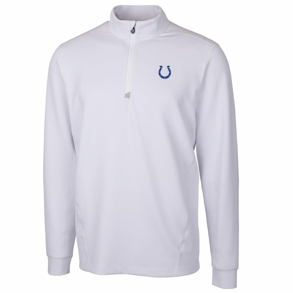 NFL Indianapolis Colts Cutter & Buck Traverse Quarter-Zip Pullover Jacket