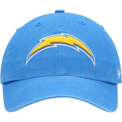NFL Los Angeles Chargers '47 Clean Up Primary Logo Adjustable Hat