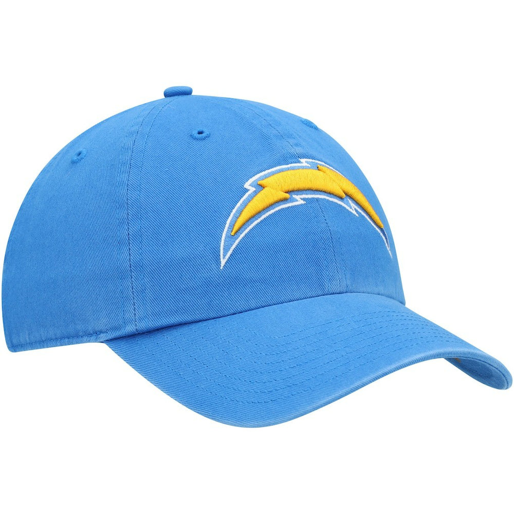 NFL Los Angeles Chargers '47 Clean Up Primary Logo Adjustable Hat