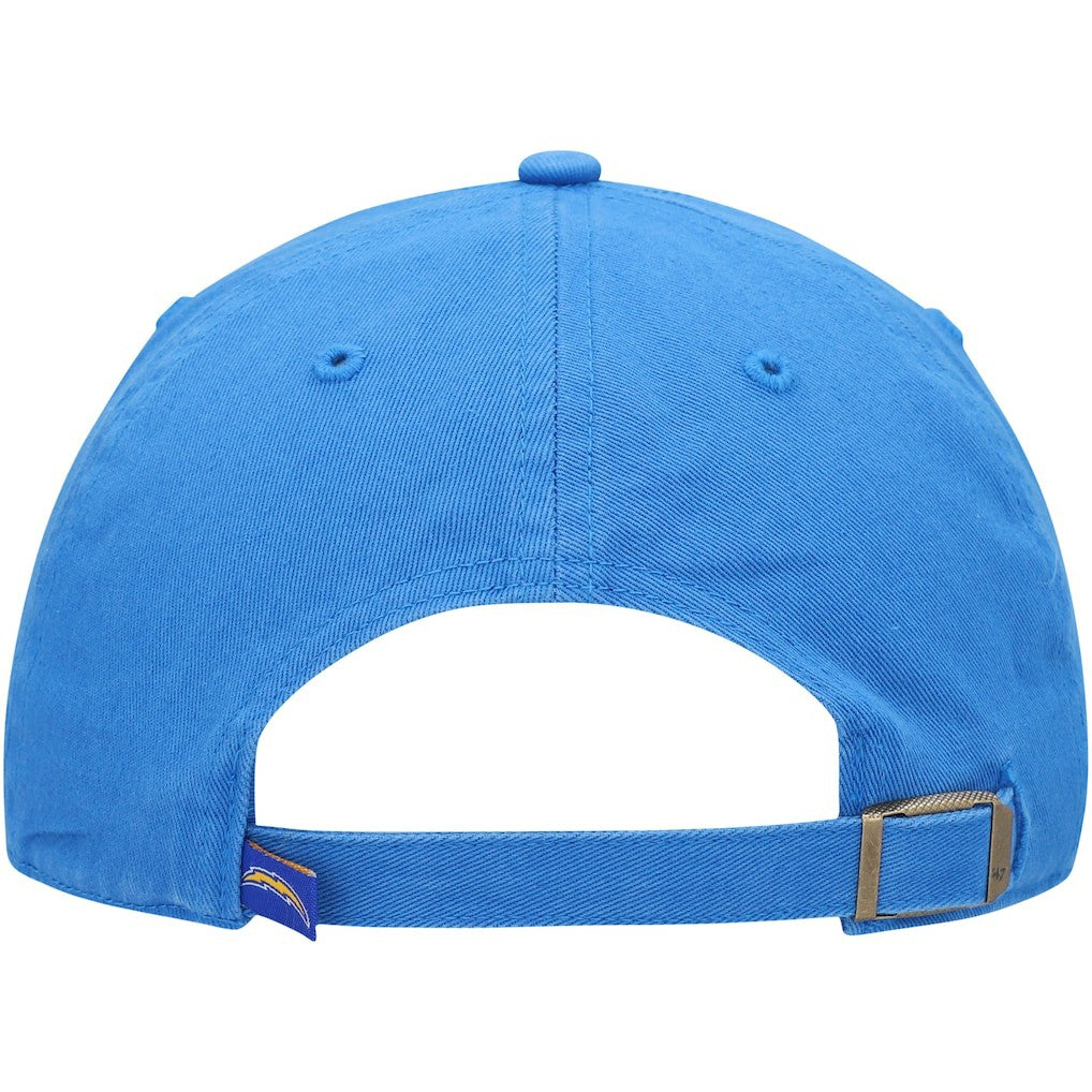 NFL Los Angeles Chargers '47 Clean Up Primary Logo Adjustable Hat