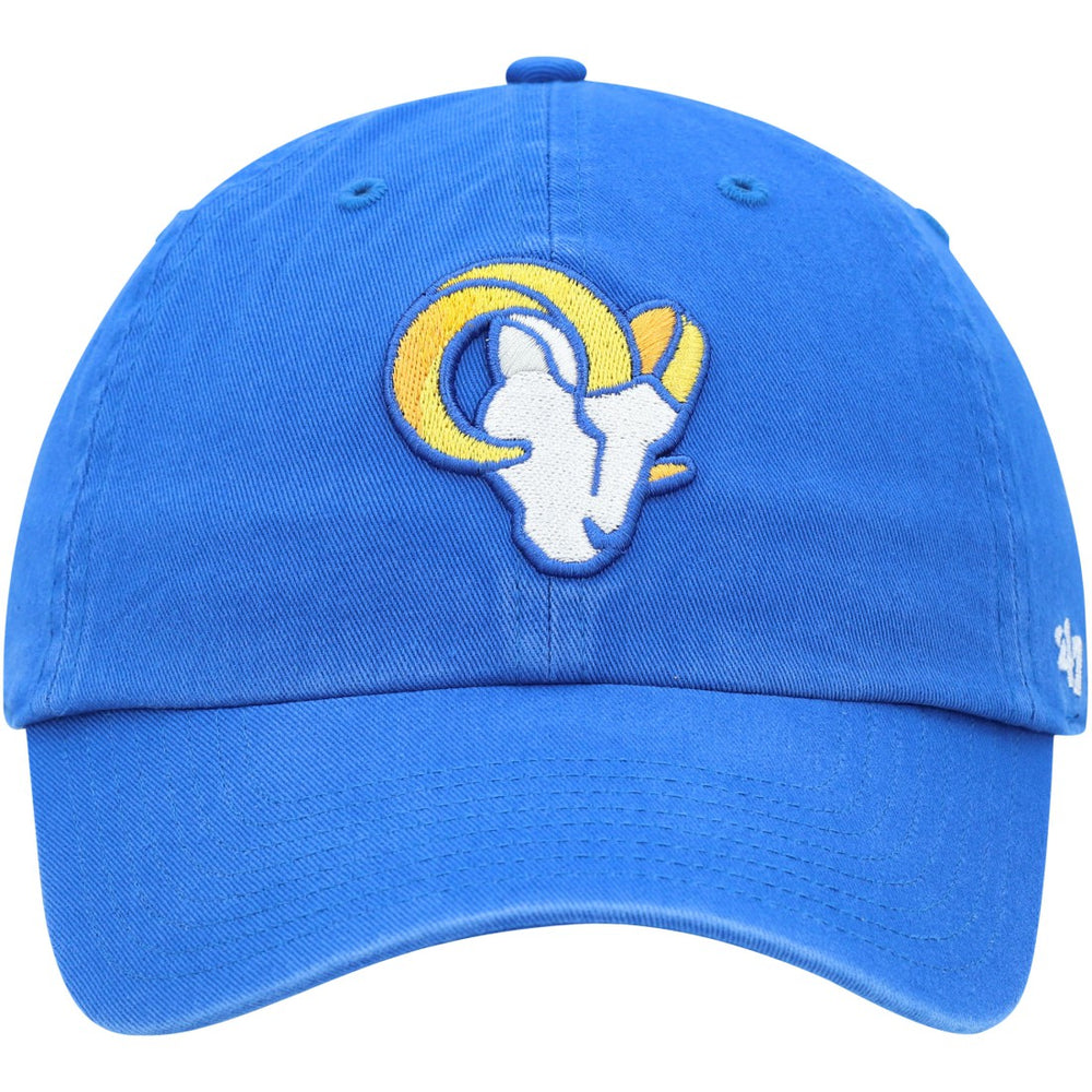 NFL Los Angeles Rams '47 Clean Up Primary Logo Adjustable Hat