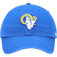NFL Los Angeles Rams '47 Clean Up Primary Logo Adjustable Hat
