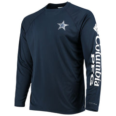 NFL Dallas Cowboys Terminal Tackle Omni-Shade Raglan Long Sleeve T-Shirt