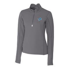 NFL Detroit Lions Cutter & Buck Women's Traverse Half-Zip Pullover Jacket
