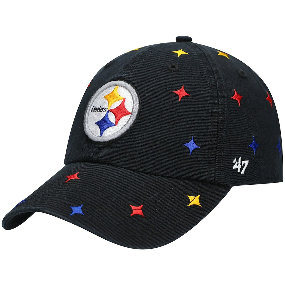 NFL Pittsburgh Steelers '47 Women's Multi Confetti Clean Up Adjustable Hat