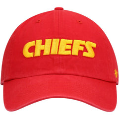 NFL Kansas City Chiefs '47 Clean Up Script Adjustable Hat