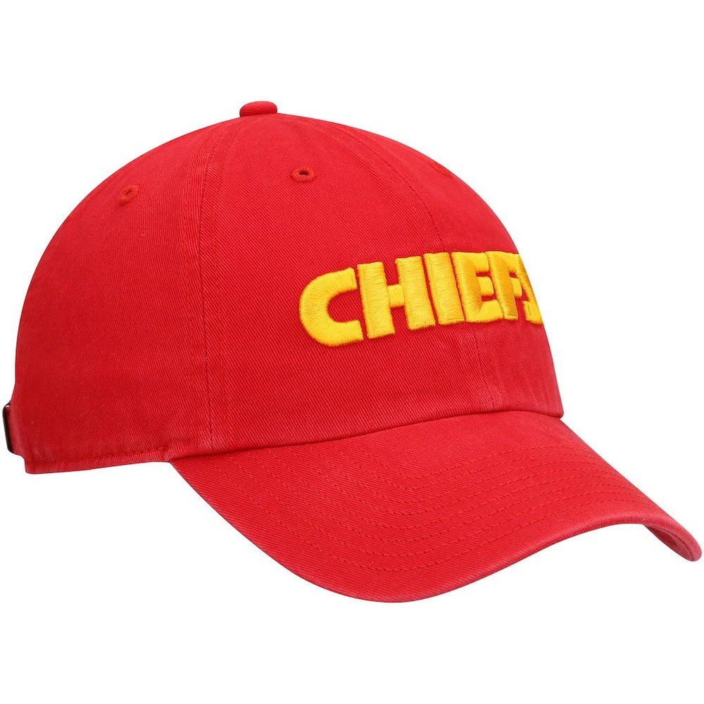 NFL Kansas City Chiefs '47 Clean Up Script Adjustable Hat