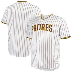 San Diego Padres Big & Tall Home Replica Team Jersey - White/Brown