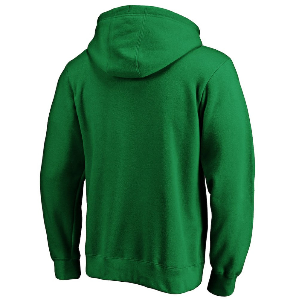 Oakland Athletics Cooperstown Collection Huntington Logo Fitted Pullover Hoodie - Kelly Green