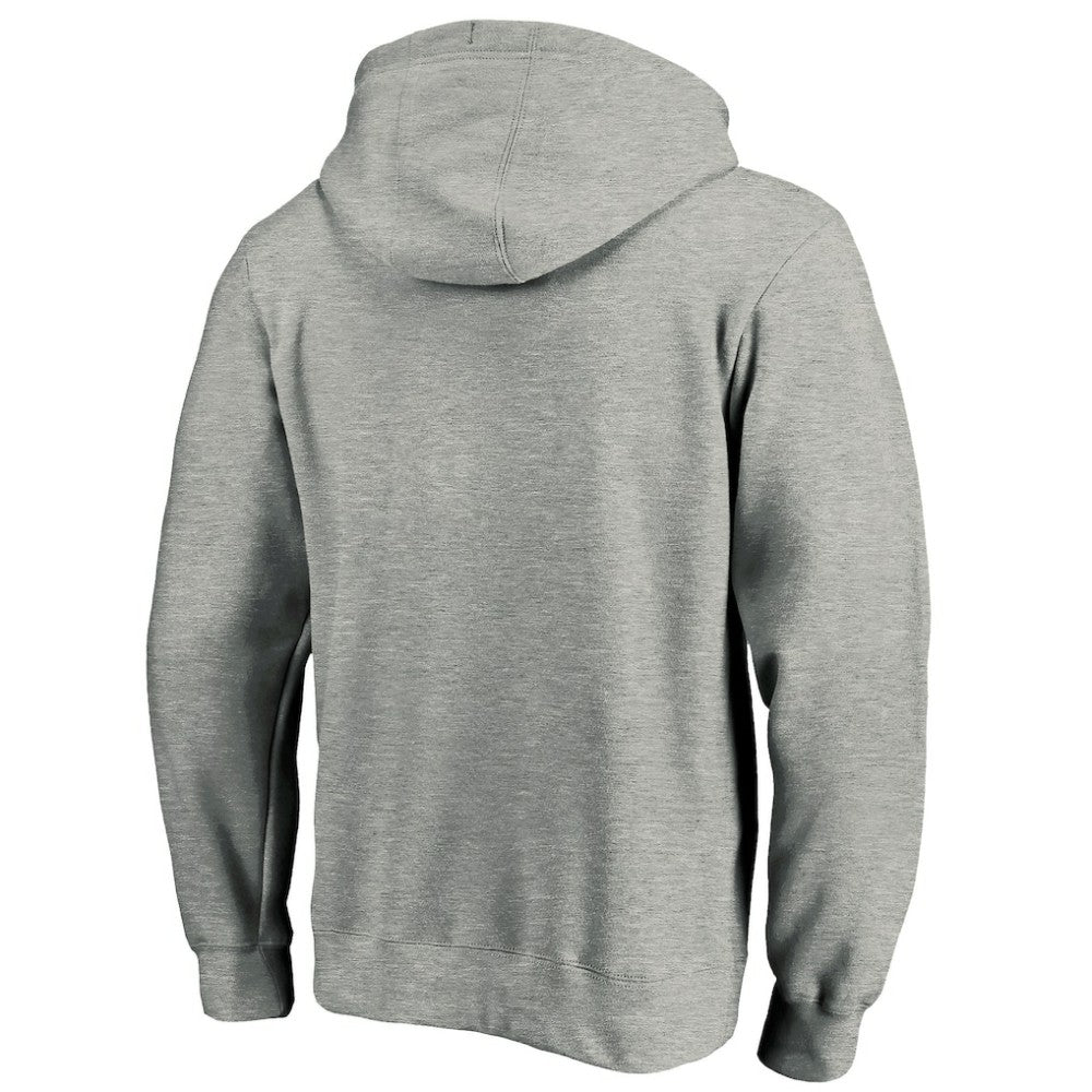 St. Louis Cardinals Cooperstown Collection Huntington Logo Fitted Pullover Hoodie - Heather Gray