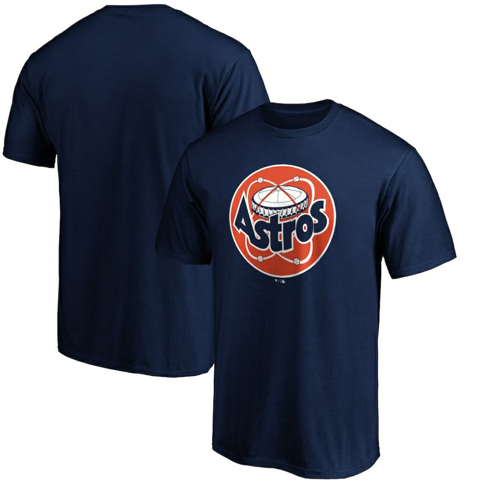 Houston Astros Cooperstown Collection Huntington Logo T-Shirt - Navy